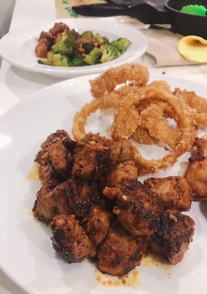 Foto resep Cajun Butter Steak Bites