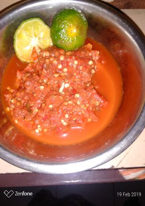 Foto resep Sambel terasi limo
