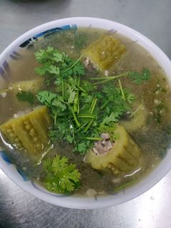 Hình của món Canh khổ qua độn thịt.