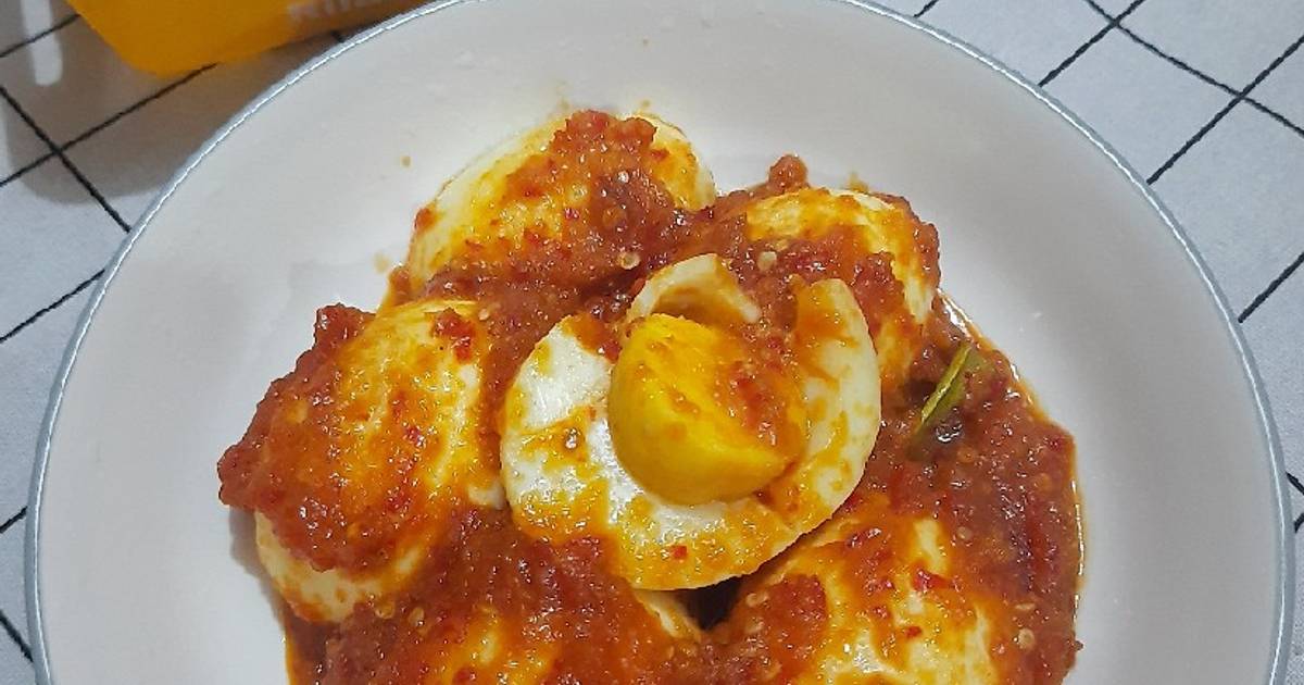5.605 resep telur balado enak dan sederhana - Cookpad