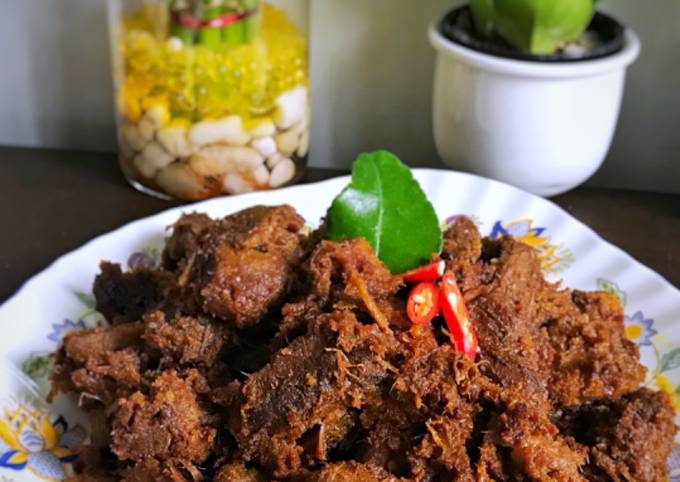 Yuk intip, Resep mudah memasak 19. Rendang daging  istimewa