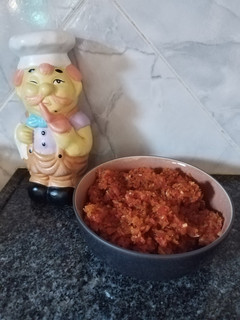 Una foto de Sofrito de cebolla y morrón 🧅️🧄😎