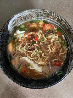 A picture of Premium Indomie Instant Noodles Soup.