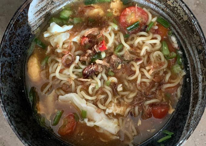 Premium Indomie Instant Noodles Soup Recipe By Raissa Lauwsen Cookpad