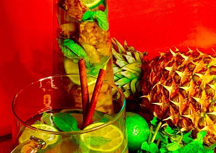 Recipe of Ultimate Jamaican Pineapple Peel Tea