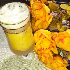 A picture of Apricot Soda 🍹🍹.