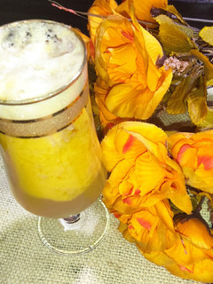 A picture of Apricot Soda 🍹🍹.