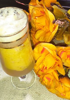 A picture of Apricot Soda 🍹🍹.