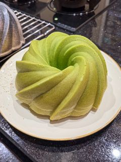 Foto resep Bolu Pandan (Putih Telur Saja)
