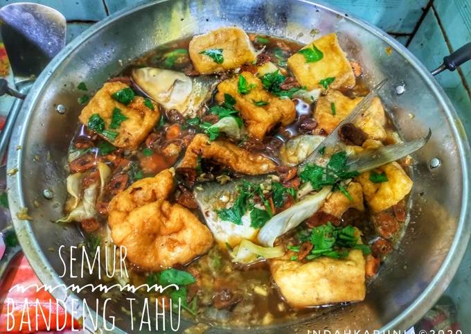 Semur Bandeng Tahu