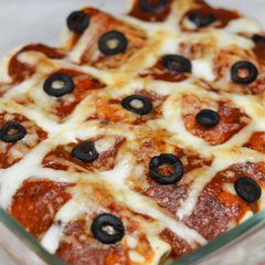 A picture of Mixed Bean Enchilada.