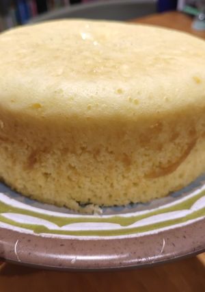 A picture of Condensed Milk Bread / Cake.