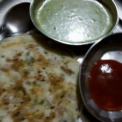 A picture of Forwarded recipe of Vandana Agarwal (bindu) Veg Uttapam.