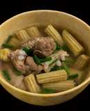 SP.1020 - Sườn Heo Hầm Bắp Non