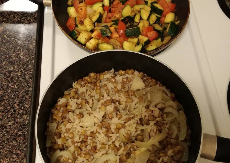 Simple Way to Make Speedy Tender Lentils and Rice