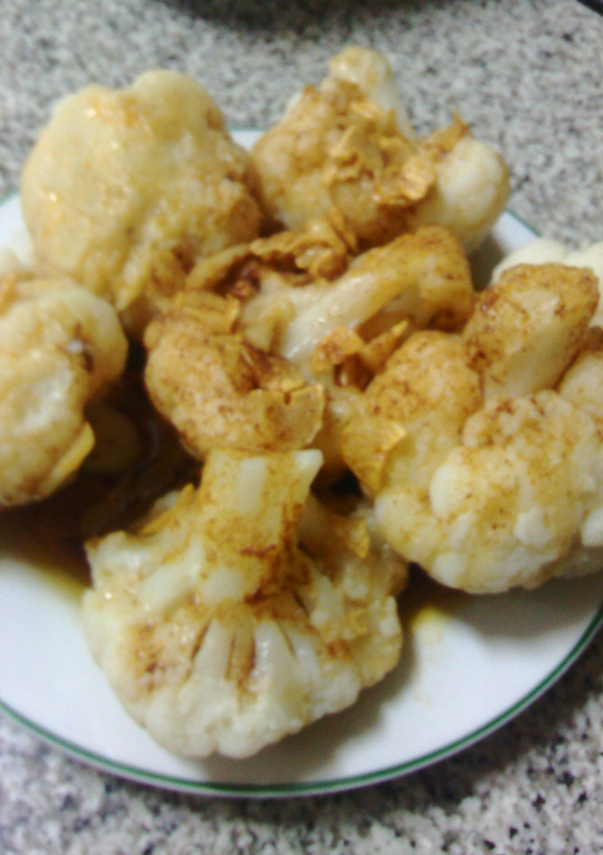 Una foto de Coliflor aliñada