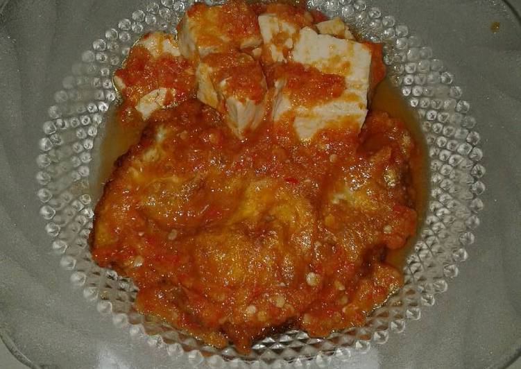 Telur Balado Tahu Putih Simplee… 😋