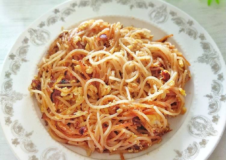 makanan Spaghetti Panggang yang Menggugah Selera