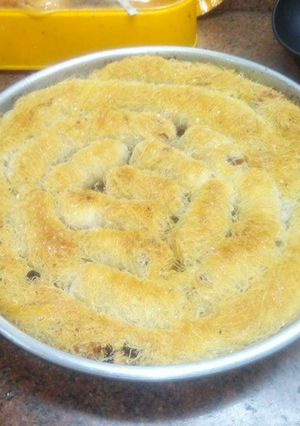 صورة لوصفة كنافه ملفوفه صوابع