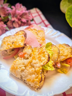 脆皮馬鈴薯三明治 - 簡易無麩質早餐 的食譜成品照片