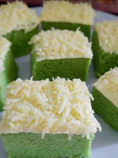 Foto resep Brownies kukus pandan