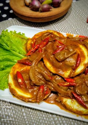 Foto resep Telor Ceplok Bumbu Rendang