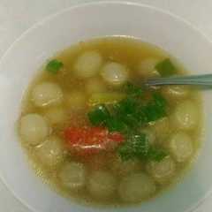 Bakso Aci kuah pedas/ Cilok Goang রেসিপির প্রধান ছবি