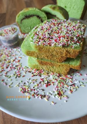 Foto resep Roti Pandan bebas Gluten