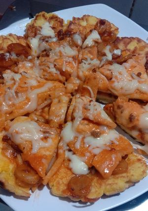 Foto resep Pizza Roti Tawar