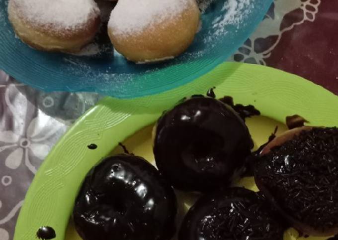 Resep Donat tanpa kentang terigu pro sedang, Lezat