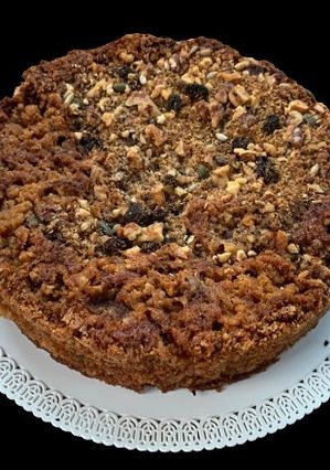 Foto di Torta Fit di Mele con Crumble di Cocco e Noci