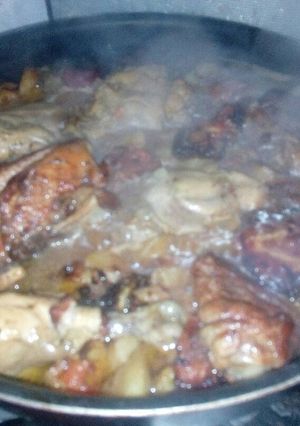 صورة لوصفة صينية بطاطا بدجاج