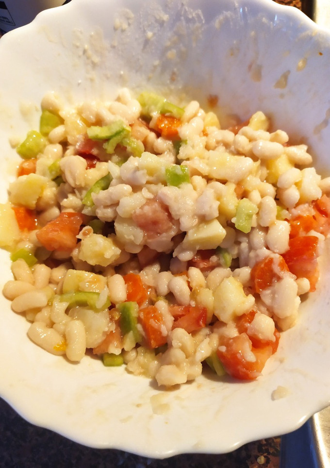 Una foto de Ensalada de Judías Blancas