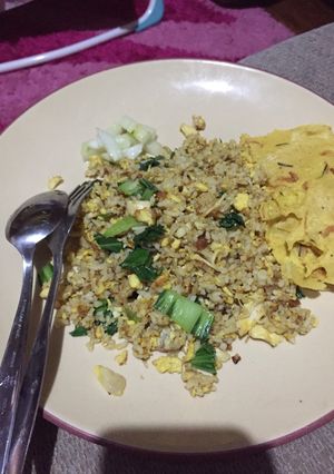 Foto resep Nasi goreng kare, super simple