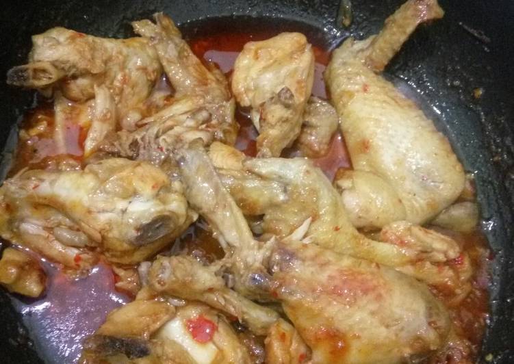 Sayap pedas ala2 korea