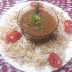 A picture of Rajma Rice.