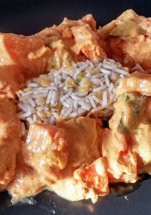 Une photo de Curry de légumes (vegan)