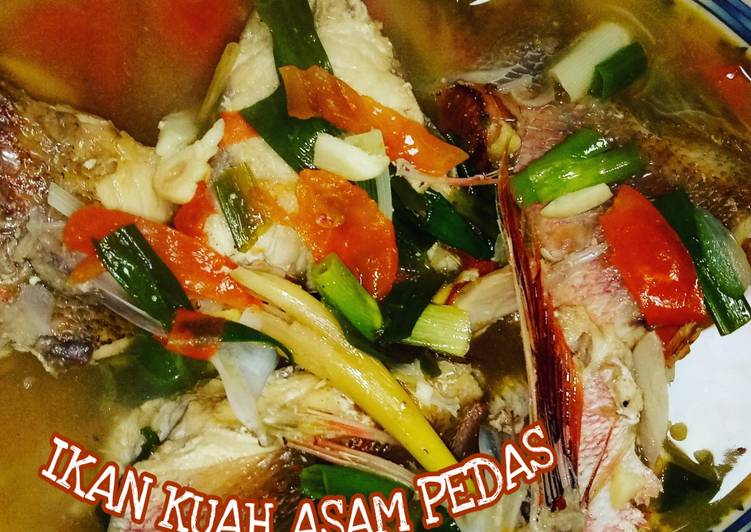 Resep Ikan kuah asem pedas Lezat
