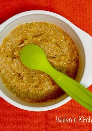 Foto resep MPASI 6/3 - Mashed Potato & Salmon