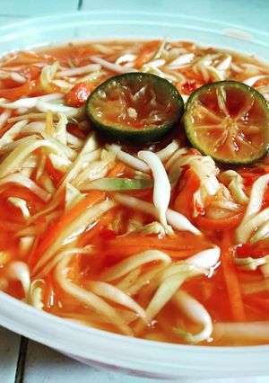 Foto resep Asinan mangga sayur