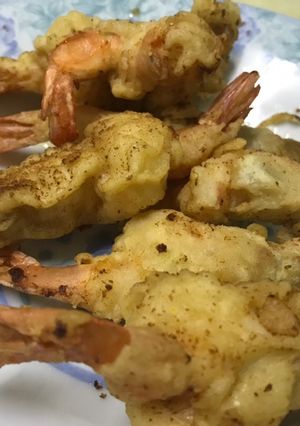 รูปของ กุ้งม้วนหางชุบแป้งทอด