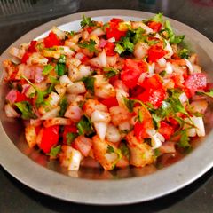 A picture of Kachumber Salad.