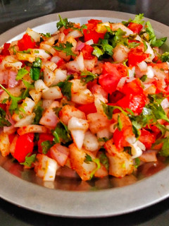 A picture of Kachumber Salad.