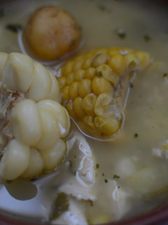 Una foto de Ajiaco bogotano
