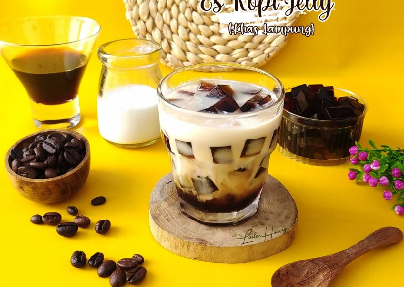 Es Kopi Jelly (Khas Lampung)
