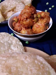 🌹হিং কড়াইশুটির আলুর দম 🌹(hing koraishutir aloo dum recipe in Bengali) রেসিপির প্রধান ছবি