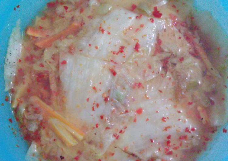 Resep Kimchi halal oleh Mama Kenzie - Cookpad