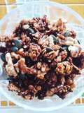 Granola con purea di zucca