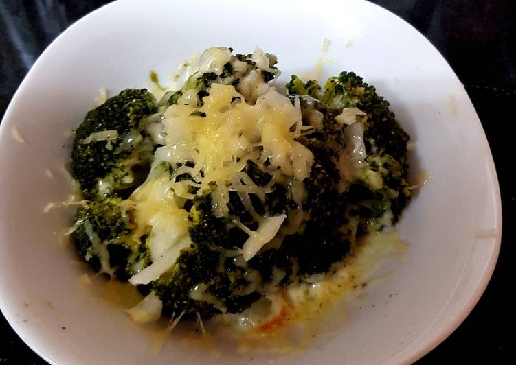 Step-by-Step Guide to Prepare Quick My Cheese &amp; Onion Broccoli ☺