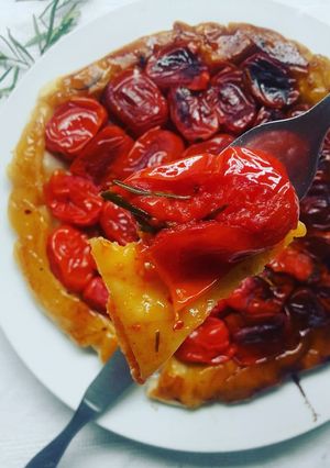 Una foto de Tarta Tatin de cherry